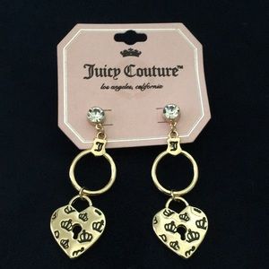 Brand new Juicy Couture earrings